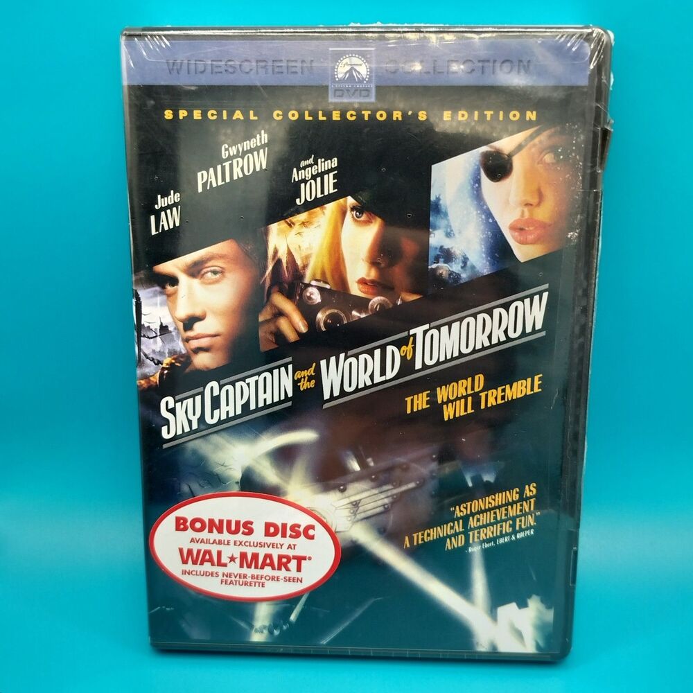 Sky Captain and the World of Tomorrow DVD 2005 Special Collector's Edition New